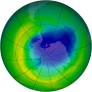 Antarctic Ozone 1991-11-03